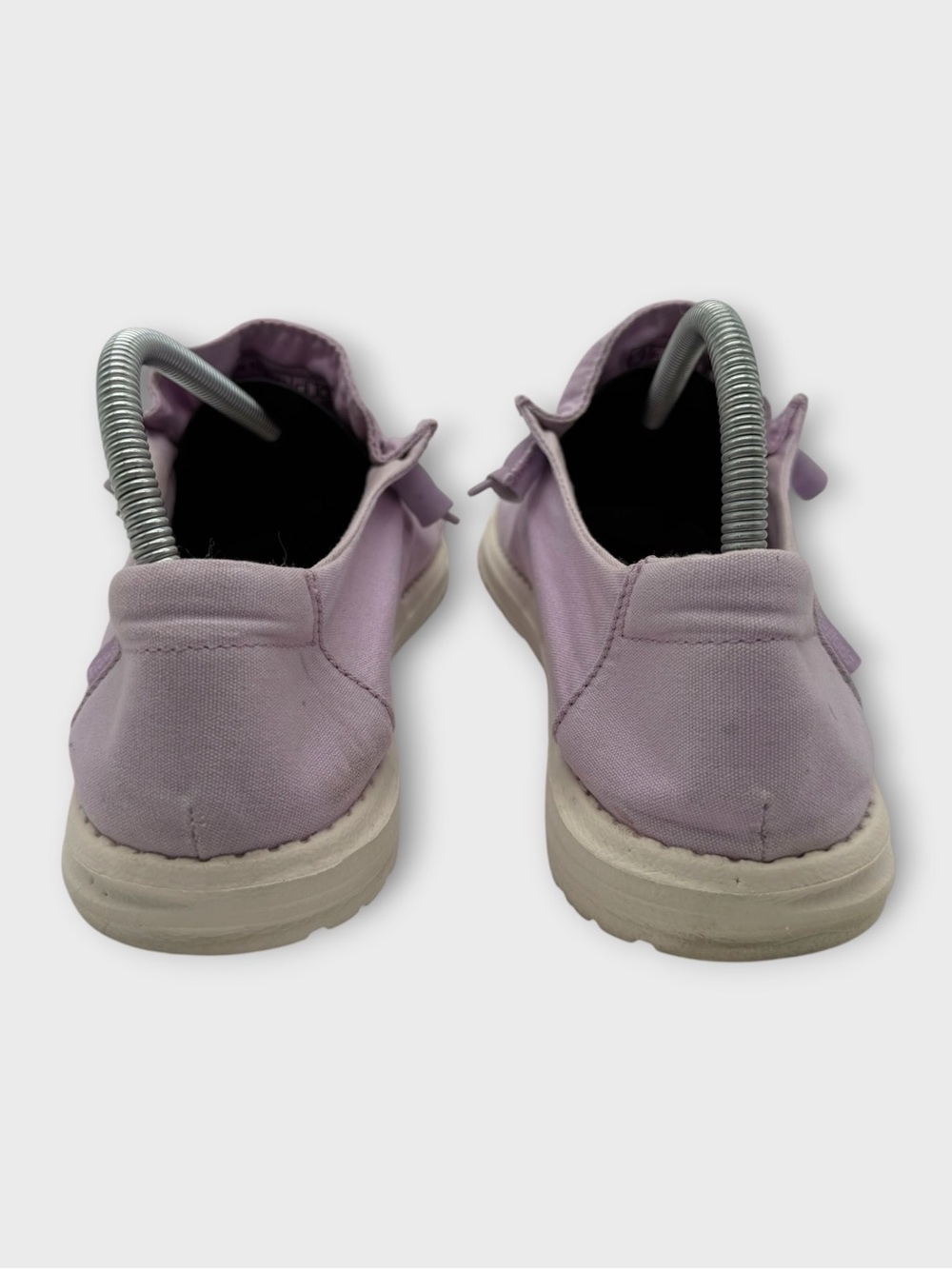Hey Dude Wendy Lilac Slip on Loafers Size 10 Fair Condition Comfy! - Picture 4 of 7